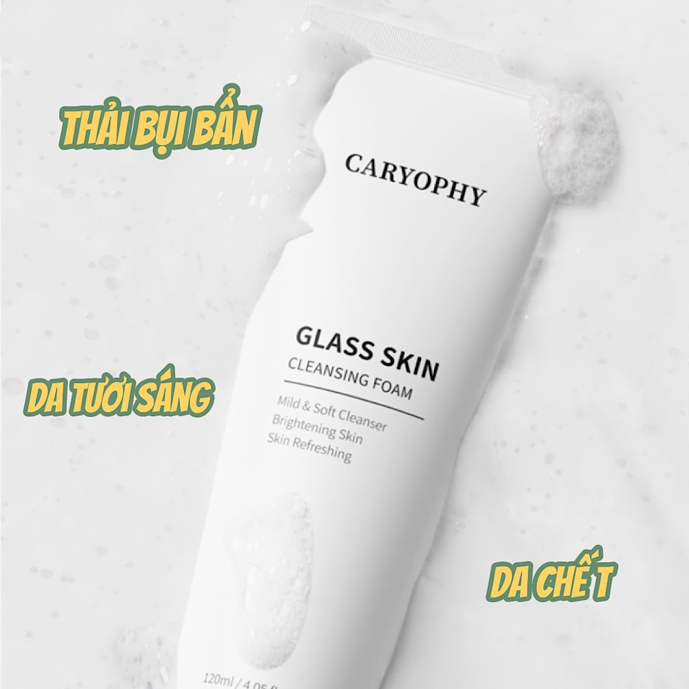 Sữa Rửa Mặt Caryophy Glass Skin Cleansing Foam 120ml